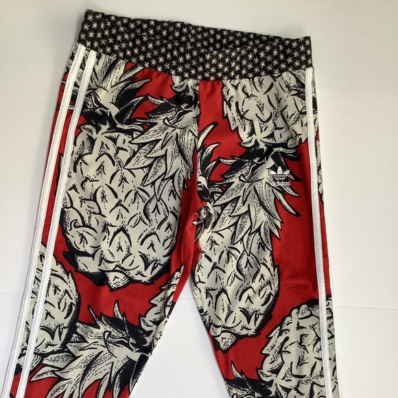 Adidas Farm Rio Red Pineapple Sweatshirt & Leggings Set Bundle Small S - Picture 8 of 15